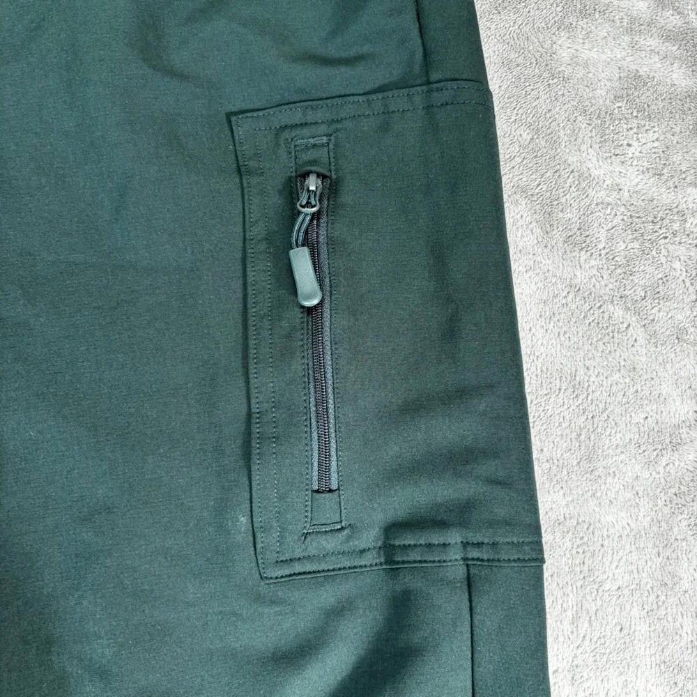 Fielder Bonobos Cargo Pants Mens XXL Green Zipper Cuffs Hiking Gorpcore